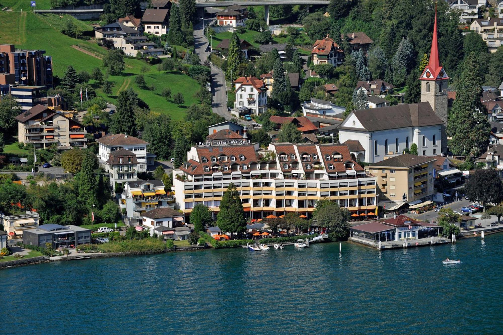 Post Hotel Weggis Exterior foto
